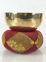 Japanese Buddhist Altar Fitting Orin Bell Vtg Singing Bowl Pillow Striker Butsugu