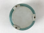 Japanese Buddhist Altar Fitting Porcelain Incense Burner Koro Vtg Green BA188