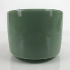 Japanese Buddhist Altar Fitting Porcelain Incense Burner Koro Vtg Green BA346