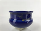 Japanese Buddhist Altar Fitting Porcelain Incense Burner Vtg Koro Blue Cup BA274
