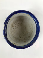 Japanese Buddhist Altar Fitting Porcelain Incense Burner Vtg Koro Blue Cup BA274