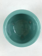 Japanese Buddhist Altar Fitting Porcelain Incense Burner Vtg Koro Blue Cup BA34