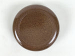 Japanese Buddhist Altar Fitting Resin Incense Container Kogo Brown Gold BA916