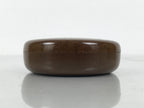 Japanese Buddhist Altar Fitting Resin Incense Container Kogo Brown Gold BA916