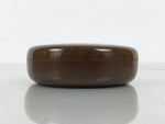 Japanese Buddhist Altar Fitting Resin Incense Container Kogo Brown Gold BA916
