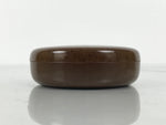 Japanese Buddhist Altar Fitting Resin Incense Container Kogo Brown Gold BA916