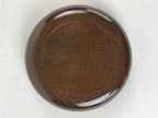 Japanese Buddhist Altar Fitting Resin Incense Container Kogo Vtg Brown BA113