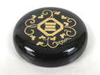 Japanese Buddhist Altar Fitting Resin Incense Container Kogo Vtg Kinrenji BA705