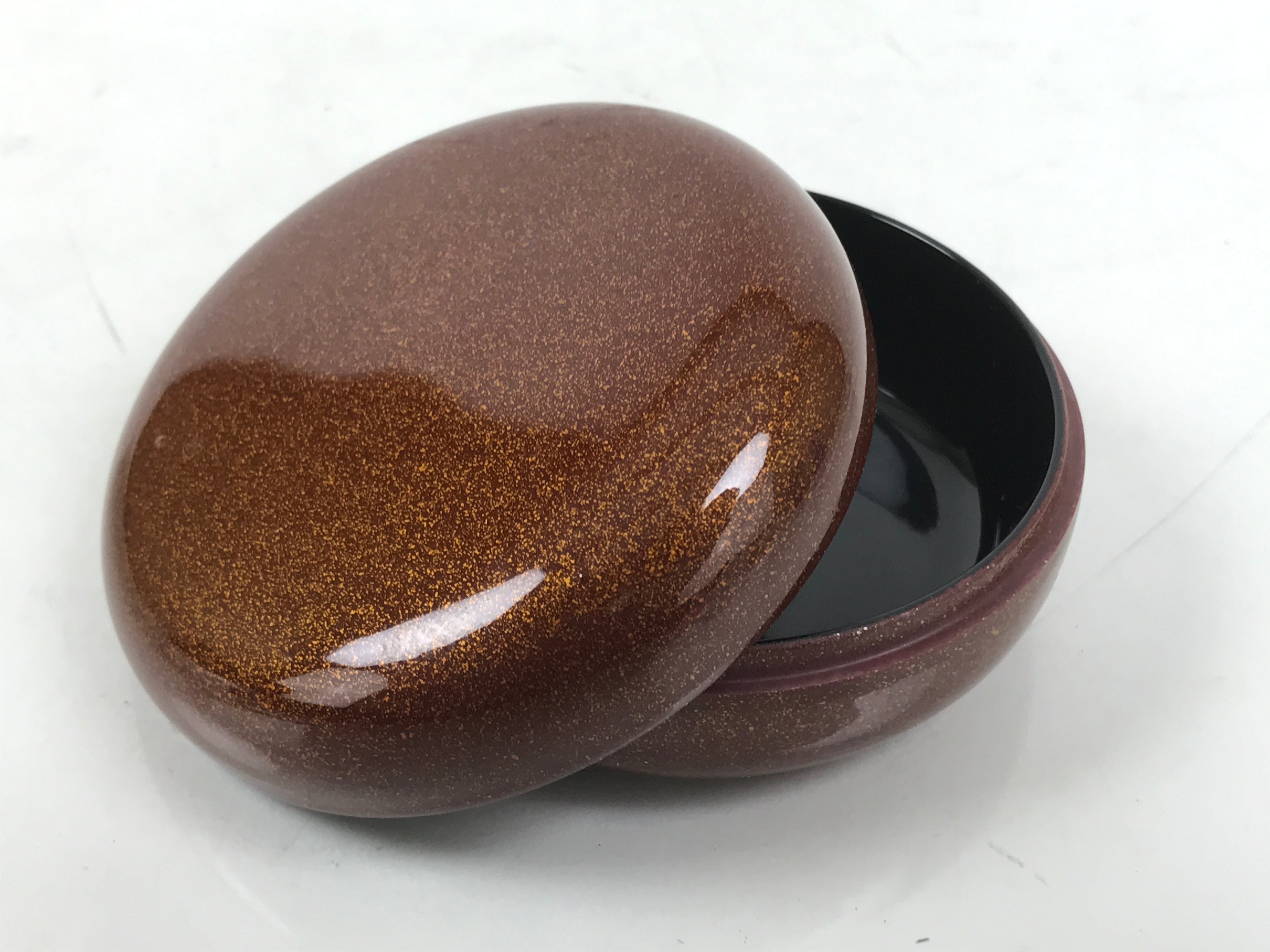 Japanese Buddhist Altar Fitting Resin Incense Container Kogo Vtg Nishiji BA641
