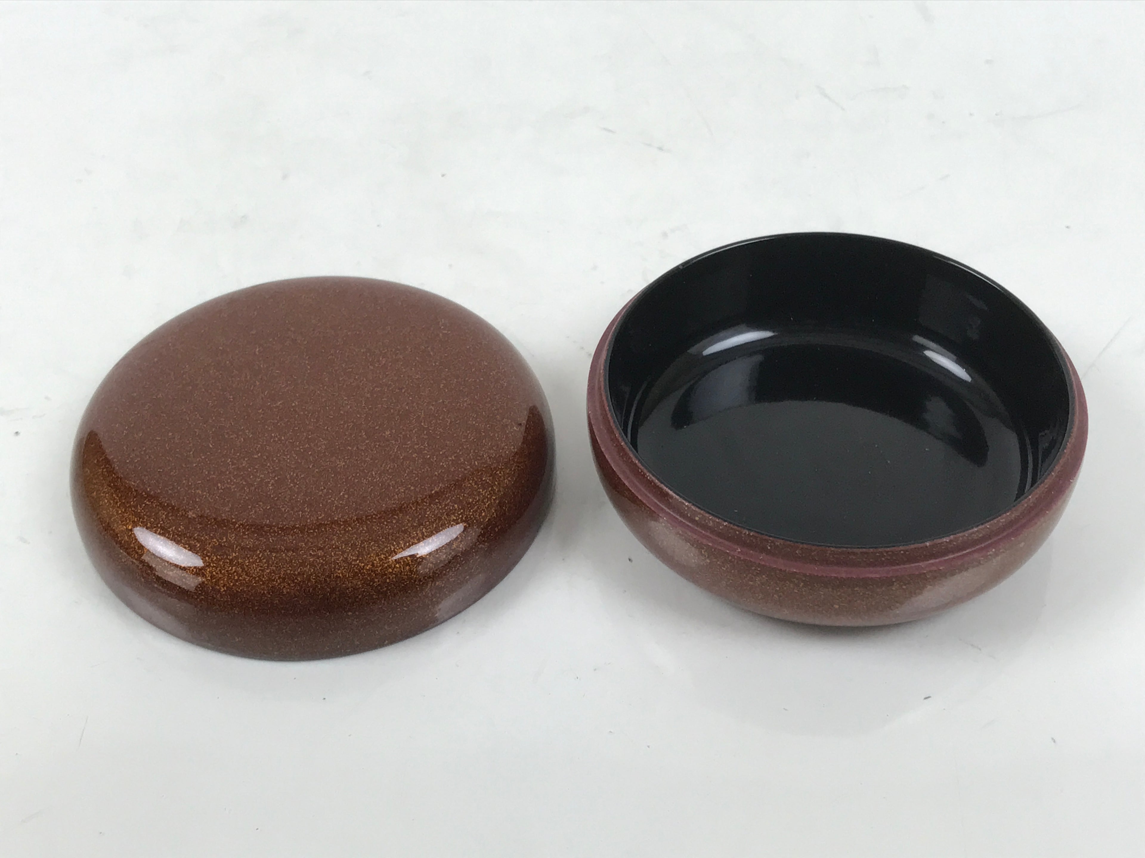 Japanese Buddhist Altar Fitting Resin Incense Container Kogo Vtg Nishiji BA641