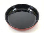 Japanese Buddhist Altar Fitting Resin Incense Container Kogo Vtg Red Round BA527
