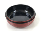 Japanese Buddhist Altar Fitting Resin Incense Container Kogo Vtg Red Round BA527