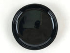 Japanese Buddhist Altar Fitting Resin Incense Container Vtg Round Kogo Black BA7