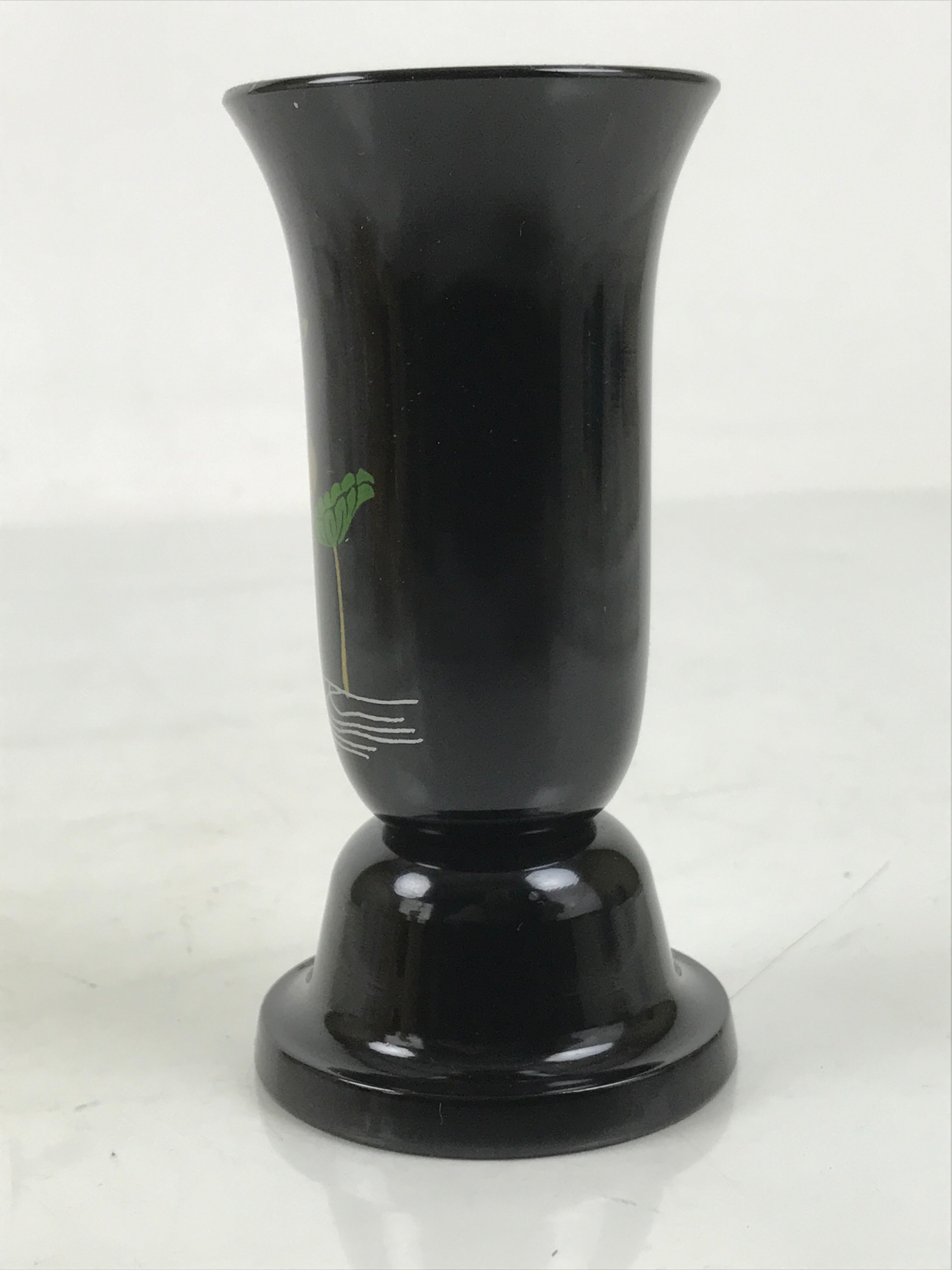 Japanese Buddhist Altar Fitting Resin Incense Holder Vtg Senkousashi Lotus BA635