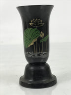 Japanese Buddhist Altar Fitting Resin Incense Holder Vtg Senkousashi Lotus BA636