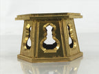 Japanese Buddhist Altar Fitting Resin Offering Cup Stand Vtg Bukki Butsugu BA642
