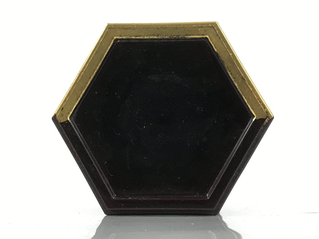 Japanese Buddhist Altar Fitting Resin Offering Cup Stand Vtg Bukki Butsugu BA642