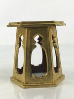 Japanese Buddhist Altar Fitting Resin Offering Cup Stand Vtg Bukki Butsugu BA643