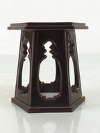Japanese Buddhist Altar Fitting Resin Offering Cup Stand Vtg Bukki Butsugu BA643