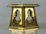 Japanese Buddhist Altar Fitting Rice Offering Cup Stand Bukkidai Vtg Gold BU977