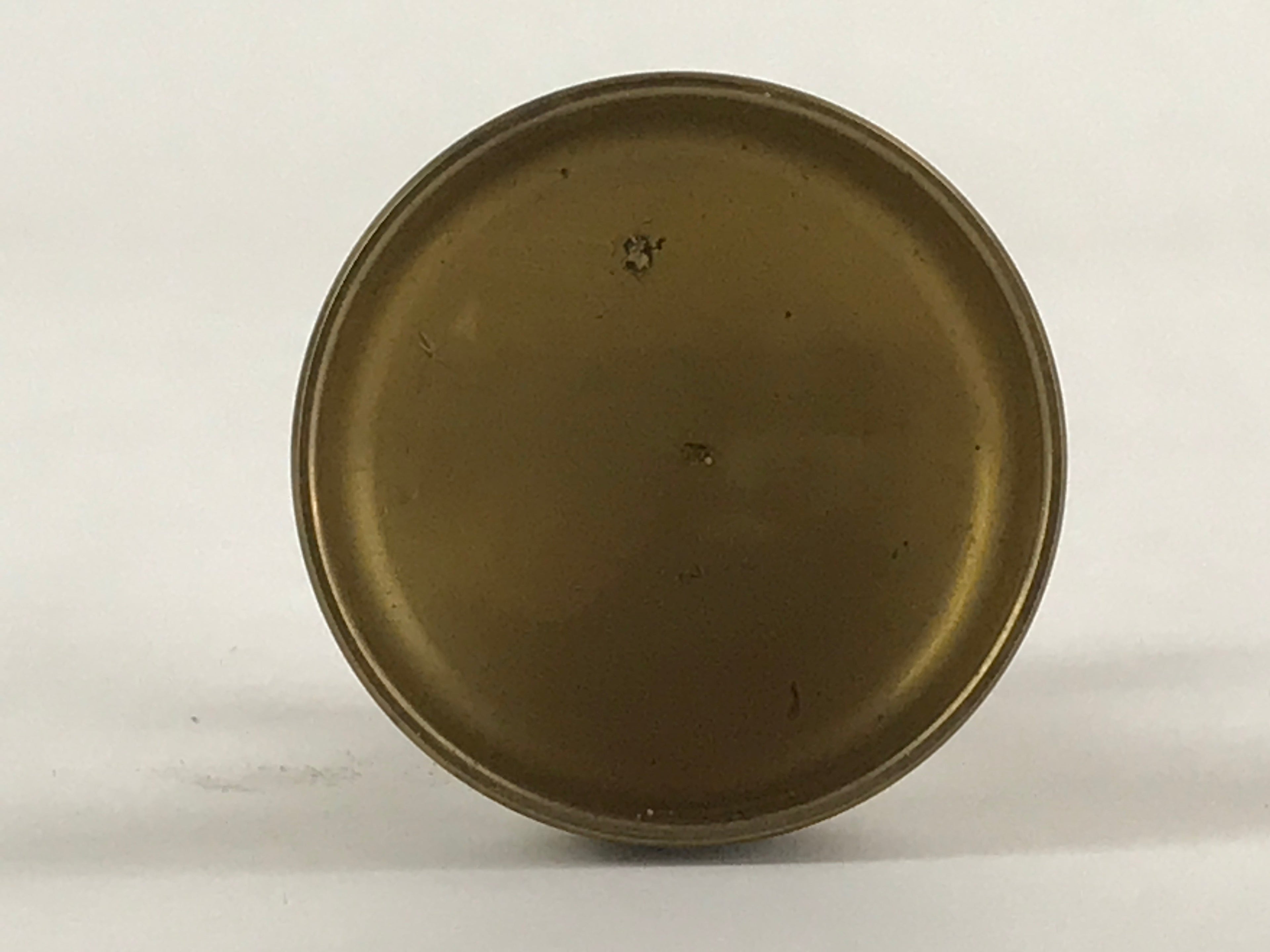 Japanese Buddhist Altar Fitting Rice Offering Cup Vtg Butsugu Buppan BA25