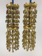 Japanese Buddhist Altar Fitting Rinto Yoraku Hanging Decoration Butsugu BA167