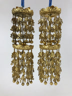 Japanese Buddhist Altar Fitting Rinto Yoraku Hanging Decoration Butsugu BA167
