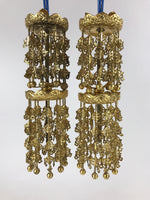 Japanese Buddhist Altar Fitting Rinto Yoraku Hanging Decoration Butsugu BA167