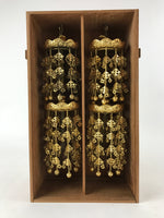 Japanese Buddhist Altar Fitting Rinto Yoraku Hanging Decoration Butsugu BA167