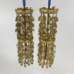 Japanese Buddhist Altar Fitting Rinto Yoraku Hanging Decoration Butsugu BA167