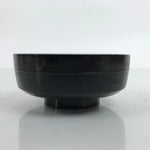 Japanese Buddhist Altar Fitting Small Offering Bowl Vtg Black Red Resin L326