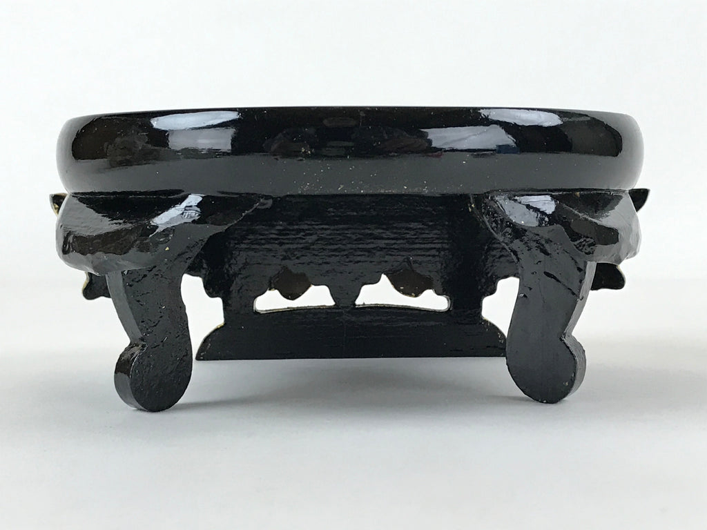 Japanese Buddhist Altar Fitting Statue Stand Offering Bukki Butsugu Gold BA189