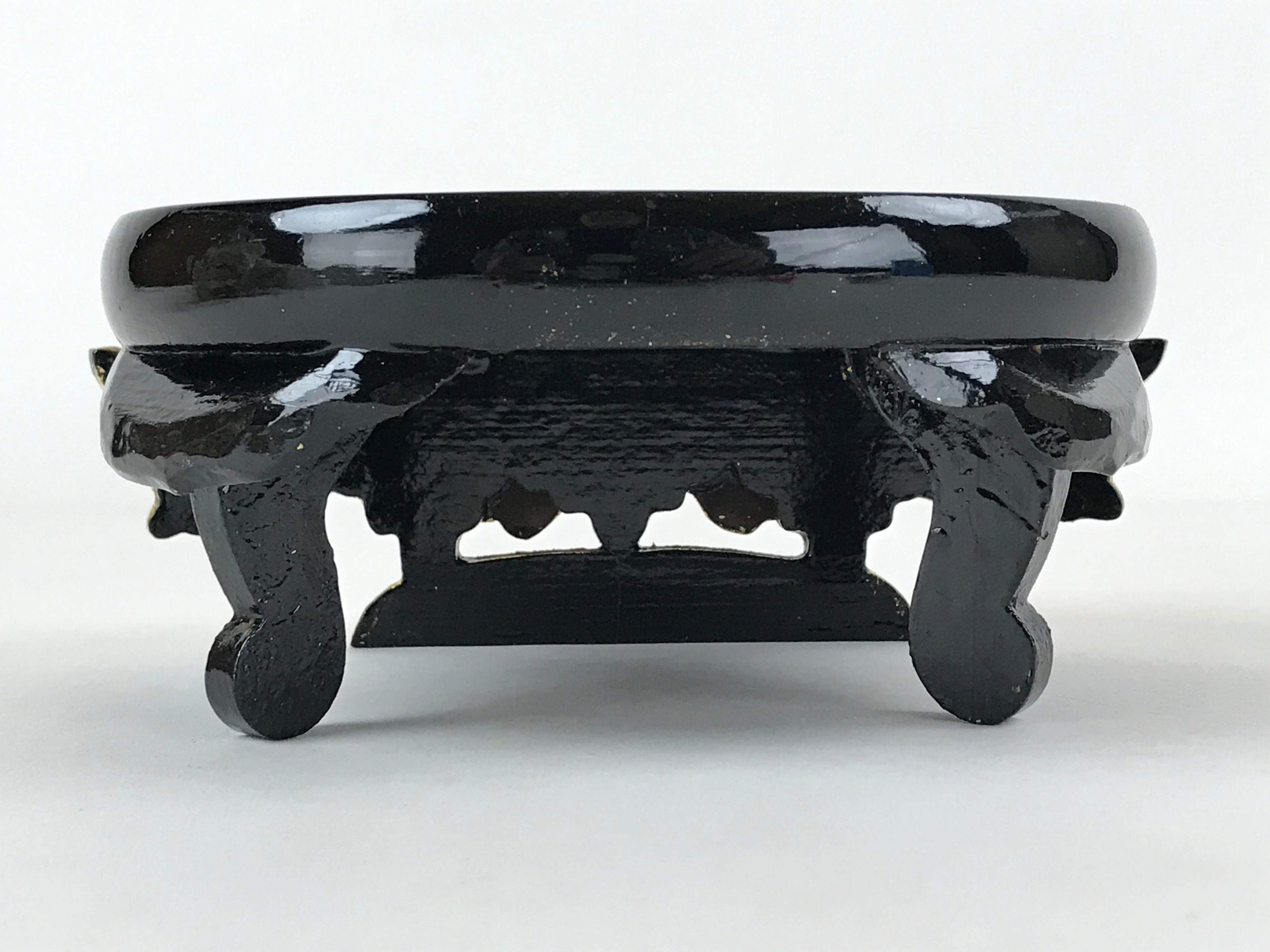 Japanese Buddhist Altar Fitting Statue Stand Offering Bukki Butsugu Gold BA189