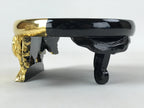 Japanese Buddhist Altar Fitting Statue Stand Offering Bukki Butsugu Gold BA189