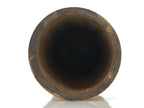 Japanese Buddhist Altar Fitting Wood Bamboo Flower Vase Vtg Hanatate Gold BA569