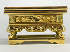 Japanese Buddhist Altar Fitting Wood Lacquer Offering Table Maejyoku Uwajyoku BU