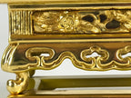 Japanese Buddhist Altar Fitting Wood Lacquer Offering Table Maejyoku Uwajyoku BU