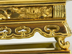 Japanese Buddhist Altar Fitting Wood Lacquer Offering Table Maejyoku Uwajyoku BU