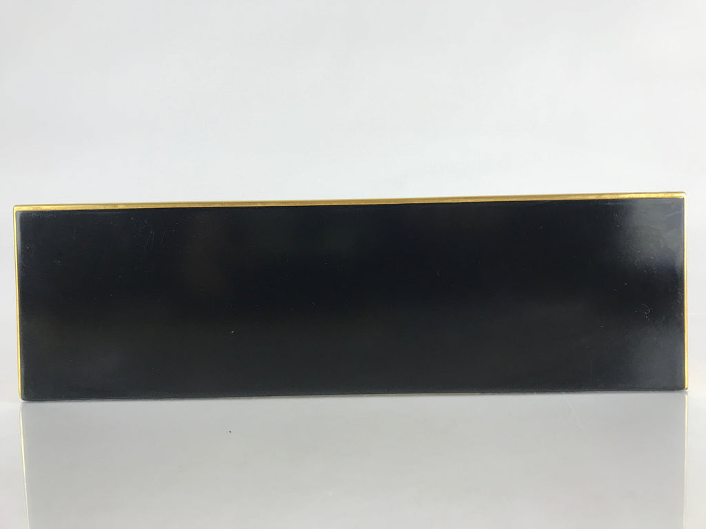 Japanese Buddhist Altar Fitting Wood Lacquer Offering Table Vtg Maejyoku Gold BU854