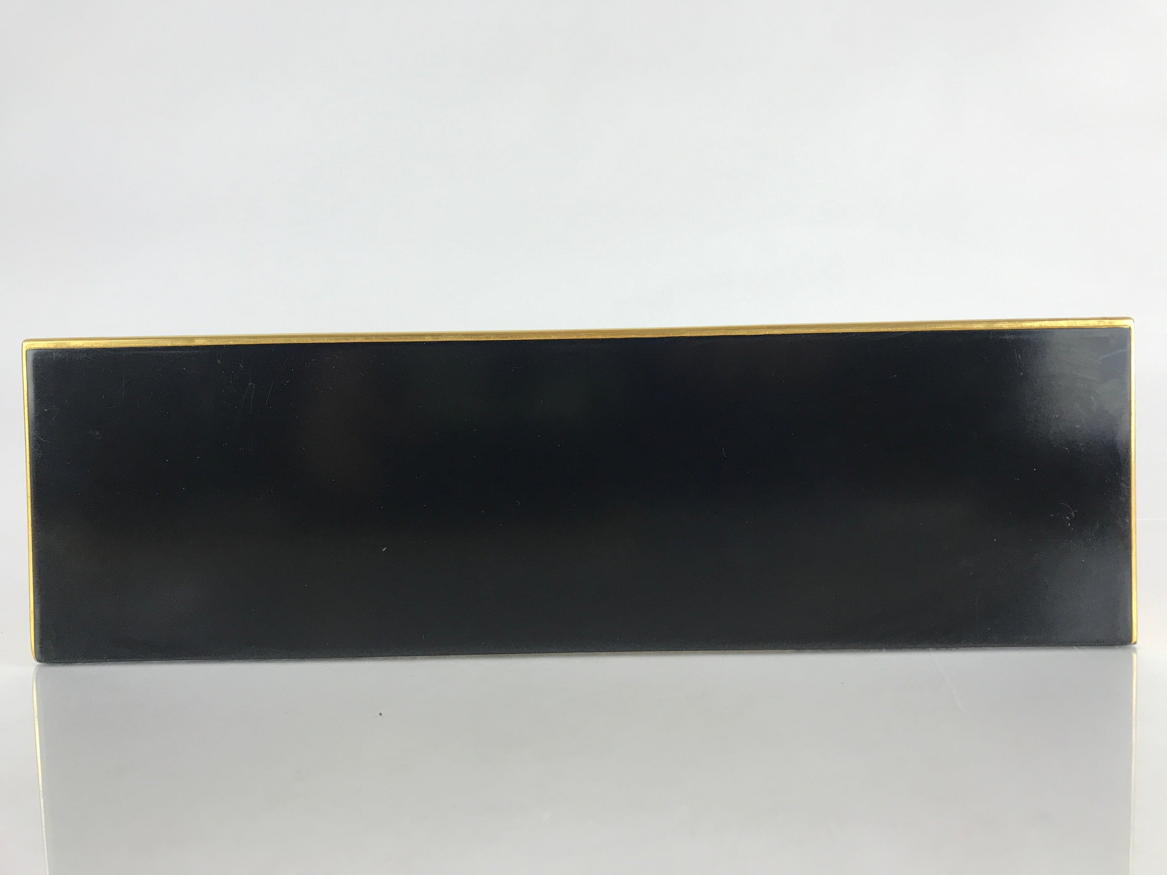 Japanese Buddhist Altar Fitting Wood Lacquer Offering Table Vtg Maejyoku Gold BU854