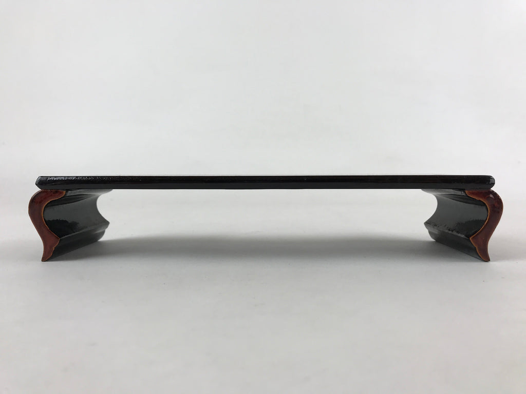Japanese Buddhist Altar Fitting Wood Lacquered Offering Table Vtg Maejyoku BA164