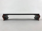 Japanese Buddhist Altar Fitting Wood Lacquered Offering Table Vtg Maejyoku BA164