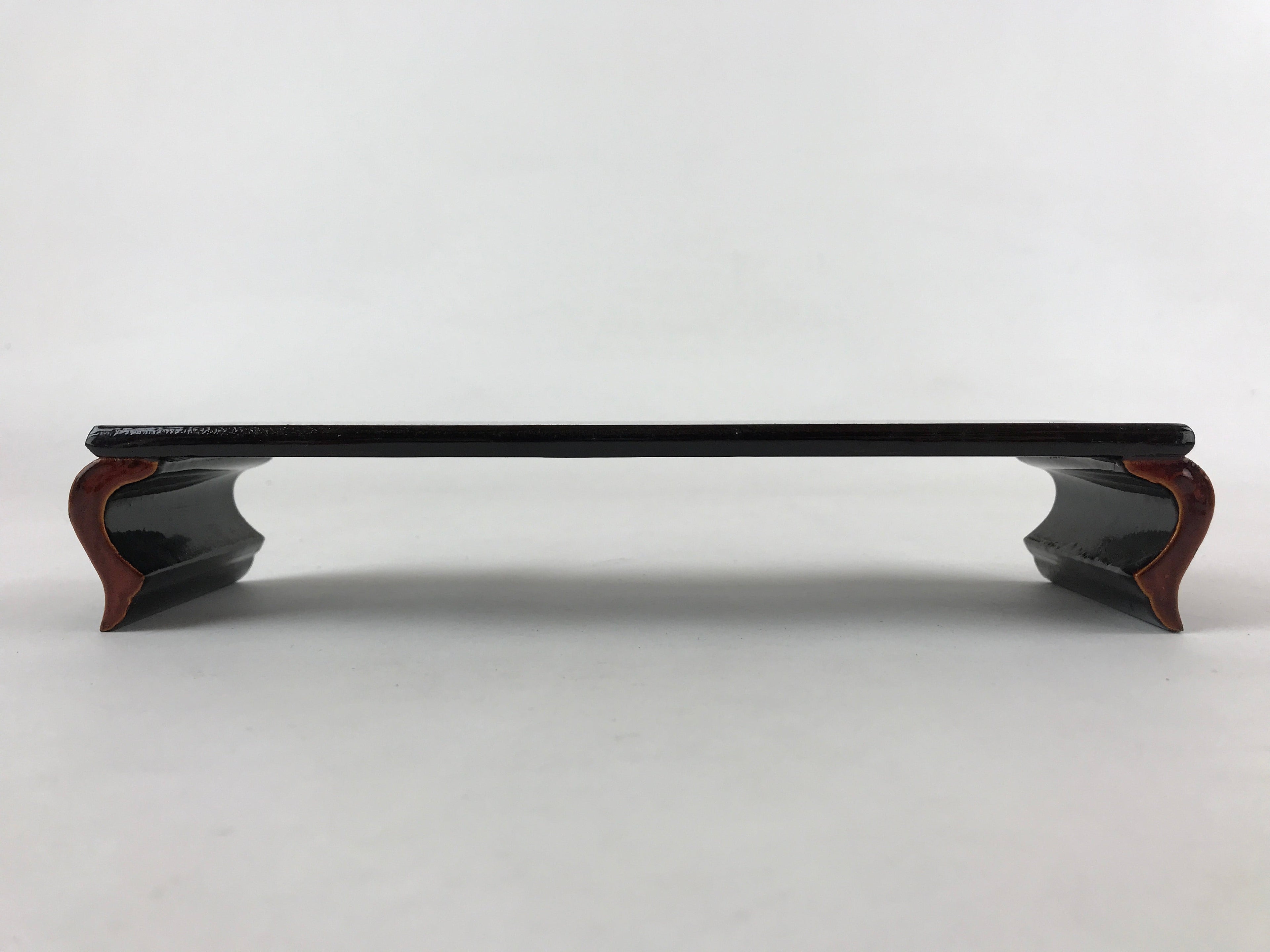 Japanese Buddhist Altar Fitting Wood Lacquered Offering Table Vtg Maejyoku BA164