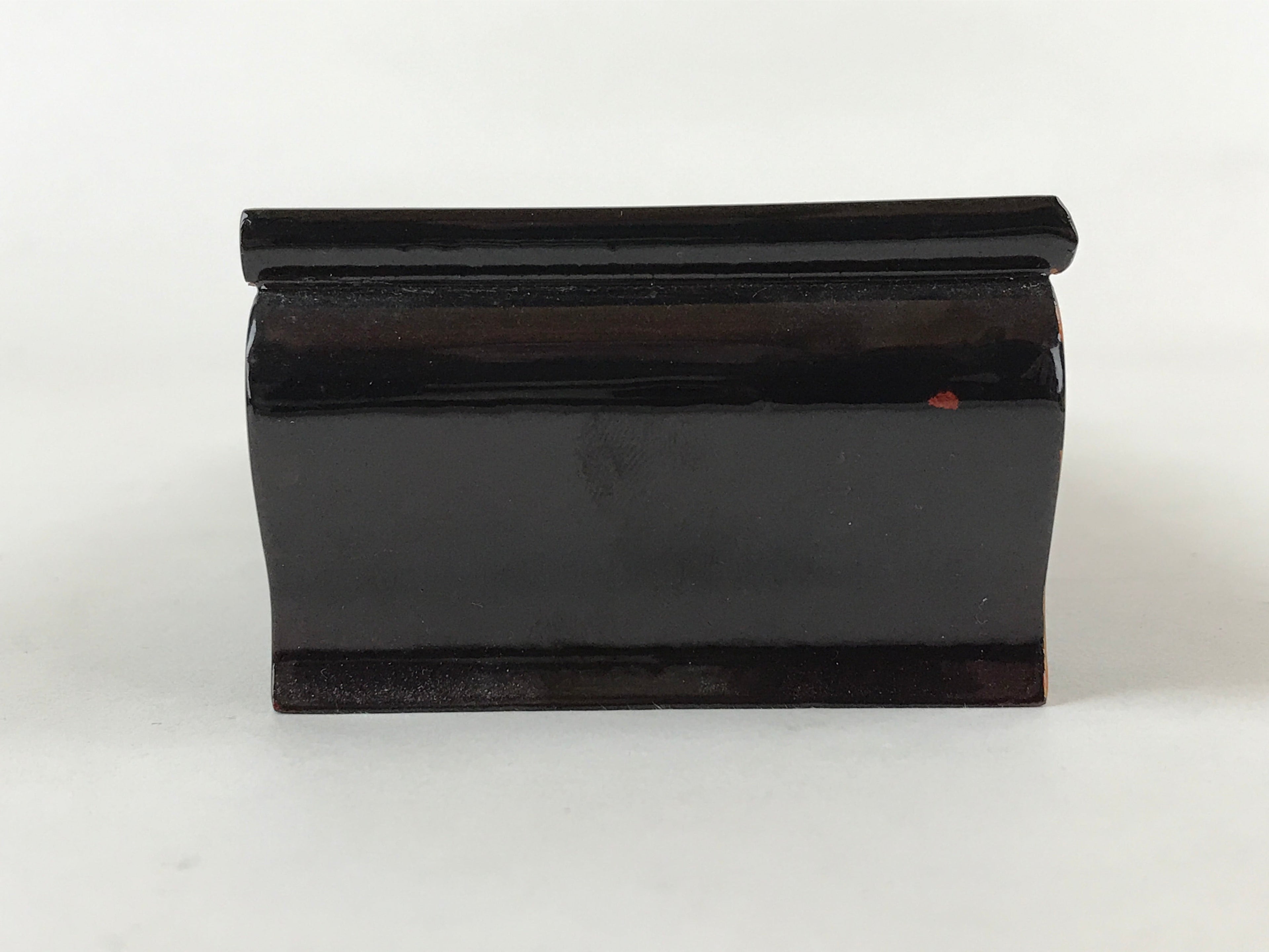 Japanese Buddhist Altar Fitting Wood Lacquered Offering Table Vtg Maejyoku BA164