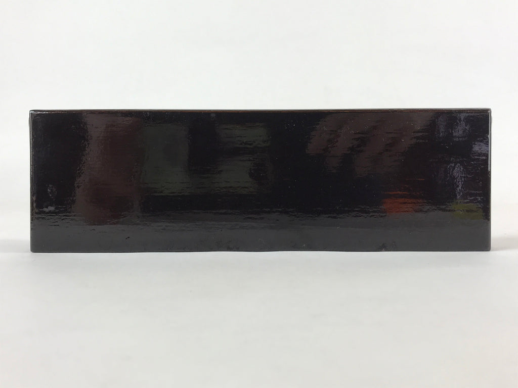 Japanese Buddhist Altar Fitting Wood Lacquered Offering Table Vtg Maejyoku BA164