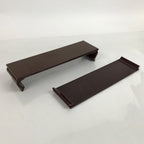 Japanese Buddhist Altar Fitting Wood Lacquered Offering Table Vtg Maejyoku BA352