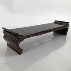 Japanese Buddhist Altar Fitting Wood Lacquered Offering Table Vtg Maejyoku BA352