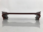 Japanese Buddhist Altar Fitting Wood Lacquered Offering Table Vtg Maejyoku BA352