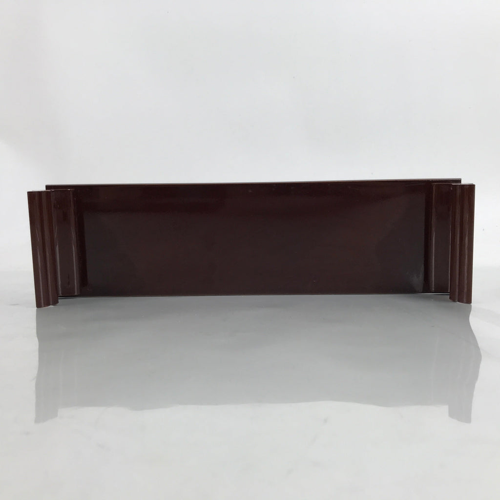 Japanese Buddhist Altar Fitting Wood Lacquered Offering Table Vtg Maejyoku BA352