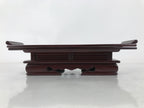 Japanese Buddhist Altar Fitting Wood Lacquered Offering Table Vtg Maejyoku BA599